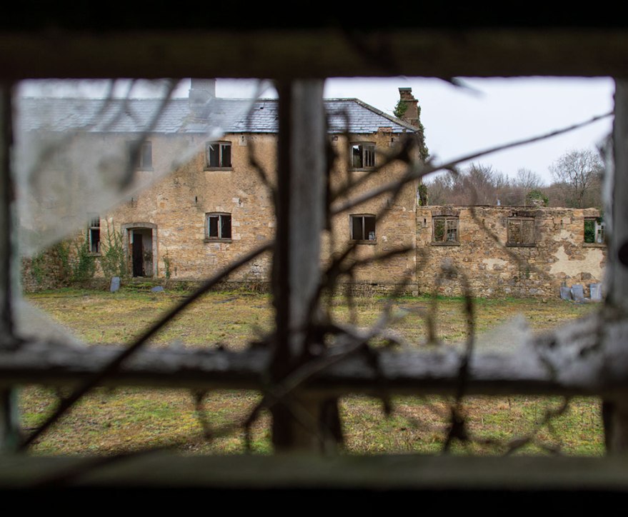 View through a Workhouse window