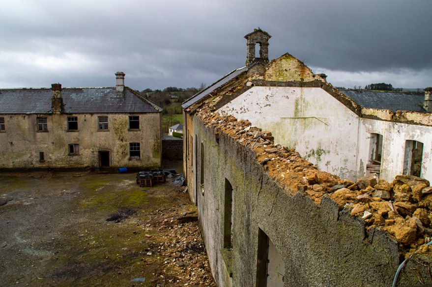 Overview of workhouse church and dining hall