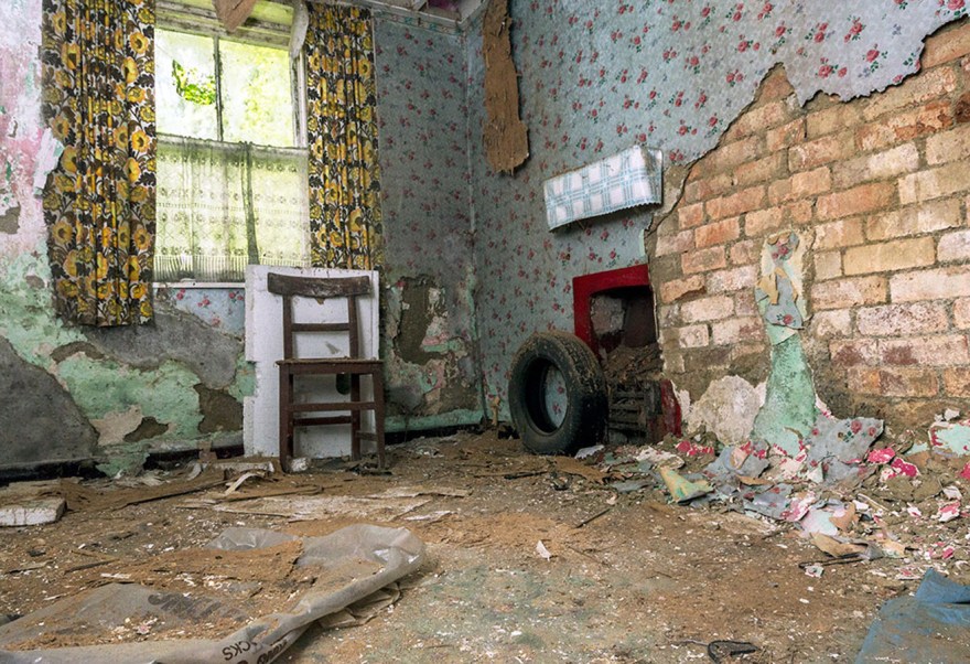 Lone Chair in Sitting Room - Forsaken Ireland series