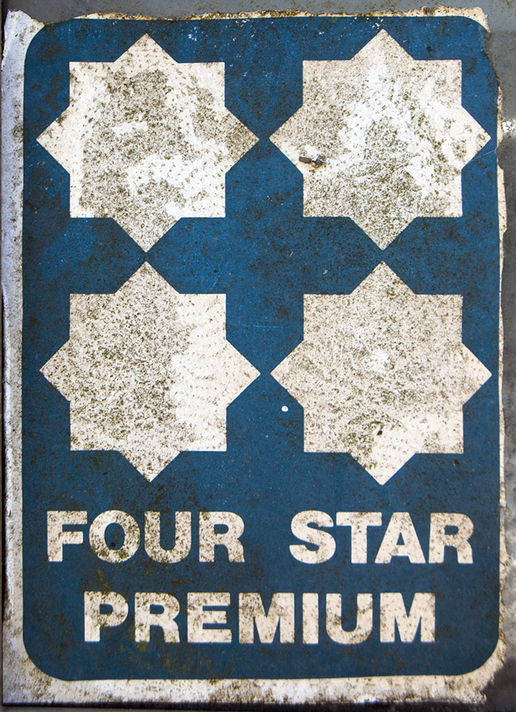 Four Star premium sign