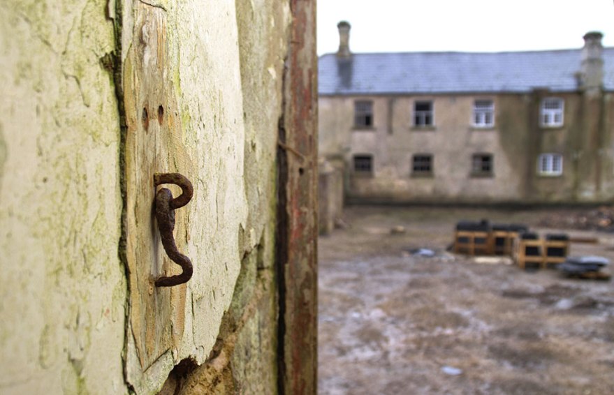 View of workhouse buildings