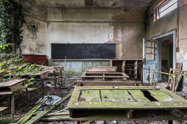 Old Schoolroom from An Essence of Presence exhibition