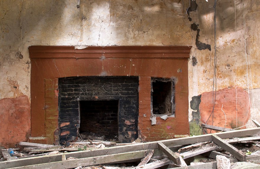 Old Fireplace - Forsaken Ireland series