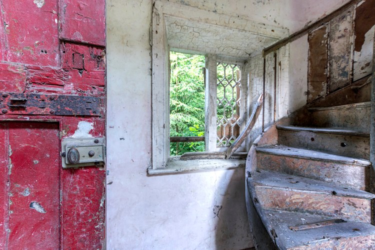 Lodge House Stairs - Stories That Remain Untold exhibition